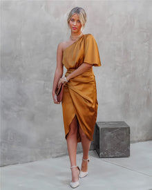 Alta® | Elegant Cocktail Dress With One Shoulder