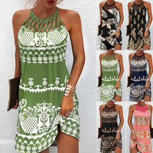 Amparo® | Printed Dress With Halters