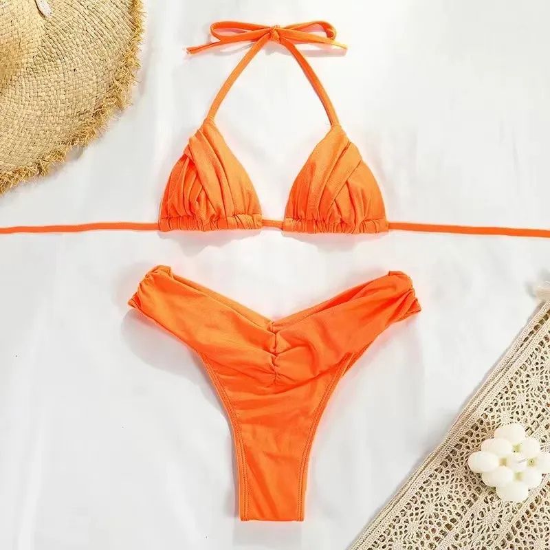Aliyah | Triangle String Bikini Set