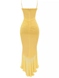 Nora® | Maxi Dress With Spaghetti Straps And Ruffles