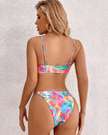 Crisanta® | Tropical Floral Print Bikini