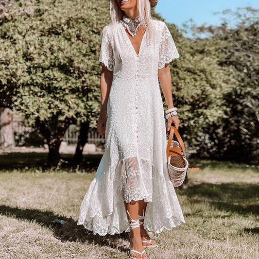 Vanesa® | Boho lace dress for women
