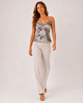 Valentina Floral Lace Print Top