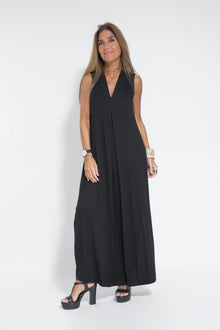 Nicole® | Long Dress With V-Neck