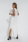 Nicole® | Long Dress With V-Neck