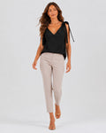 Vivienne Bowknot Tie Up Tank Tops