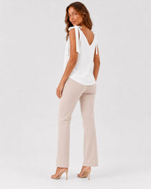 Vivienne Bowknot Tie Up Tank Tops