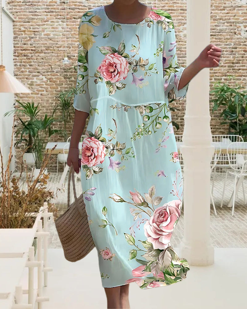 Fiorella® | Elegant Dress With Flowers