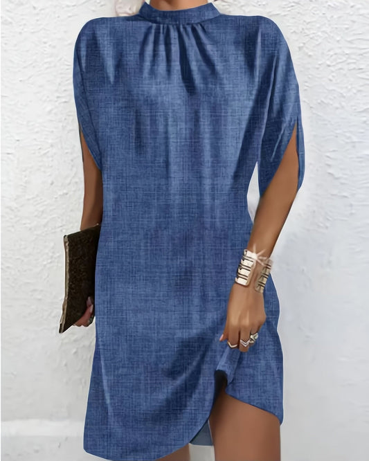 Charlotte® | Women'S Batwing Sleeve Dress Lightweight, Elegant, And Versatile Fabric
