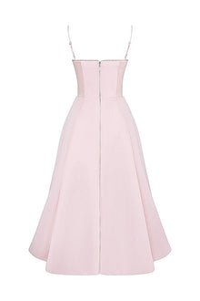 Lorraine® | Strapless V-neck sleeveless tutu maxi dress