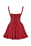Rosa® | Lace Corset Mini Puff Dress