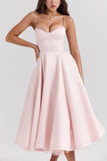 Lorraine® | Strapless V-neck sleeveless tutu maxi dress
