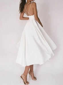 Yessica® | Elegant Dress With V-Neck And Straps