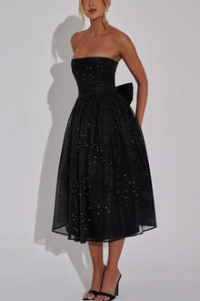 Kaylee® | Sexy off shoulder backless sexy maxi dress with bow