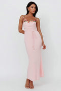 Leonor® | Midi dress with floral embroidery and laces