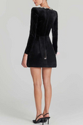 Elisa® | Elegant Midi Dress With Puff Sleeves And Belt