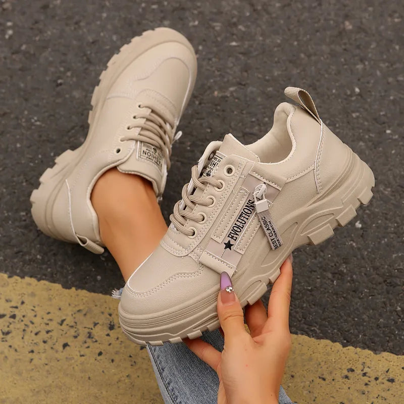 Giselle | Women’s Side-Zipper Sport Shoes