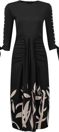 Juana® | Wrap Dress Festive Midi