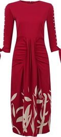 Juana® | Wrap Dress Festive Midi