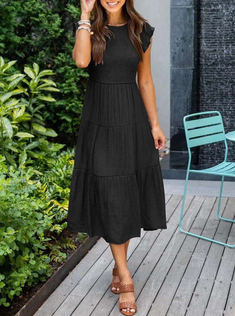 Tracy® | Refined Belly-Covering Dress