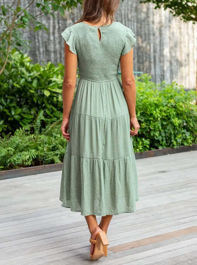 Tracy® | Refined Belly-Covering Dress