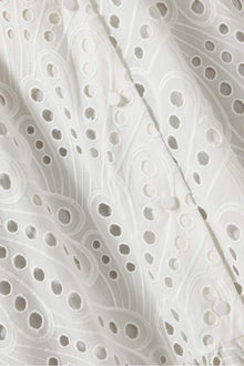 Belinda® | Embroidered Lace Midi Bustier Dress