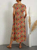 Nicole® | Long Cotton Summer Dress, Elegant And Comfortable