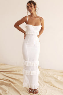 Begoña® | Embroidered Lace Maxi Dress