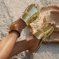 Alina | Women’s Fish Mouth Flat Sandals