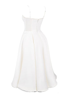 Lorraine® | Strapless V-neck sleeveless tutu maxi dress