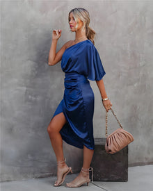 Maya® | Elegant Silk Party Dress