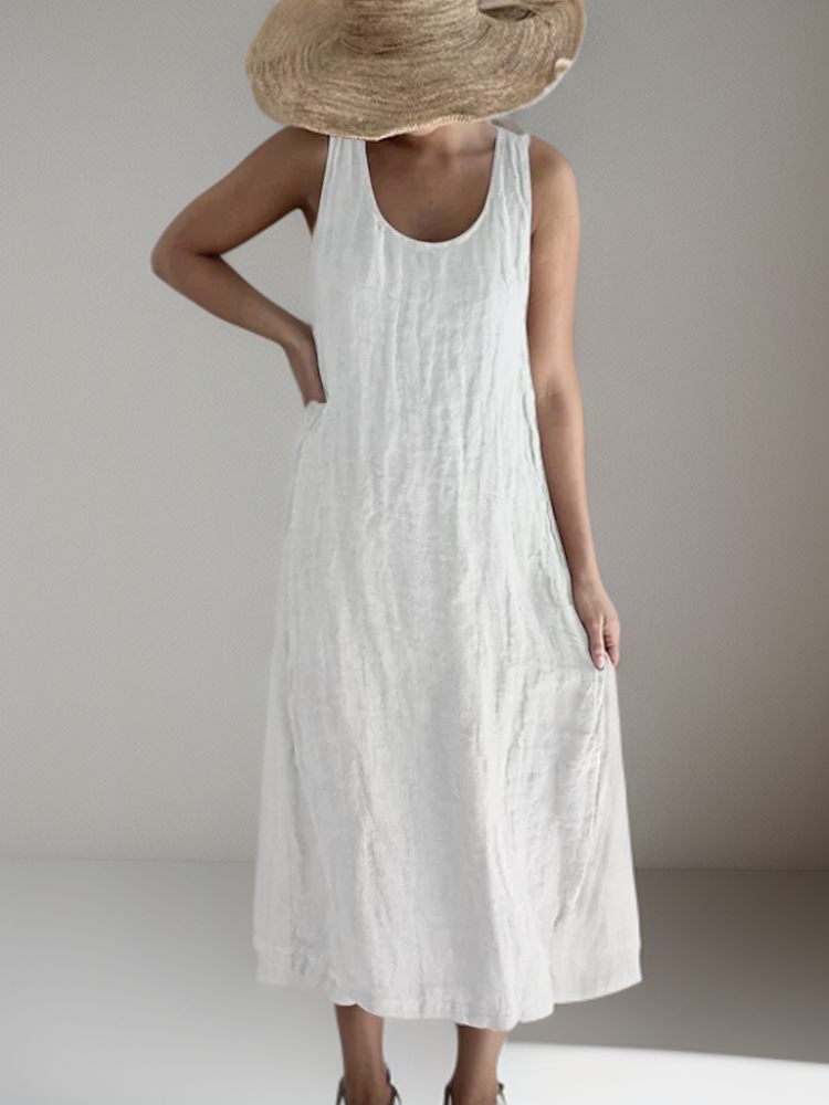 Dolores® | Elegant sleeveless maxi dress
