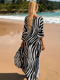 Abigail® | Elegant And Lightweight Zebra Beach Dress For Summer