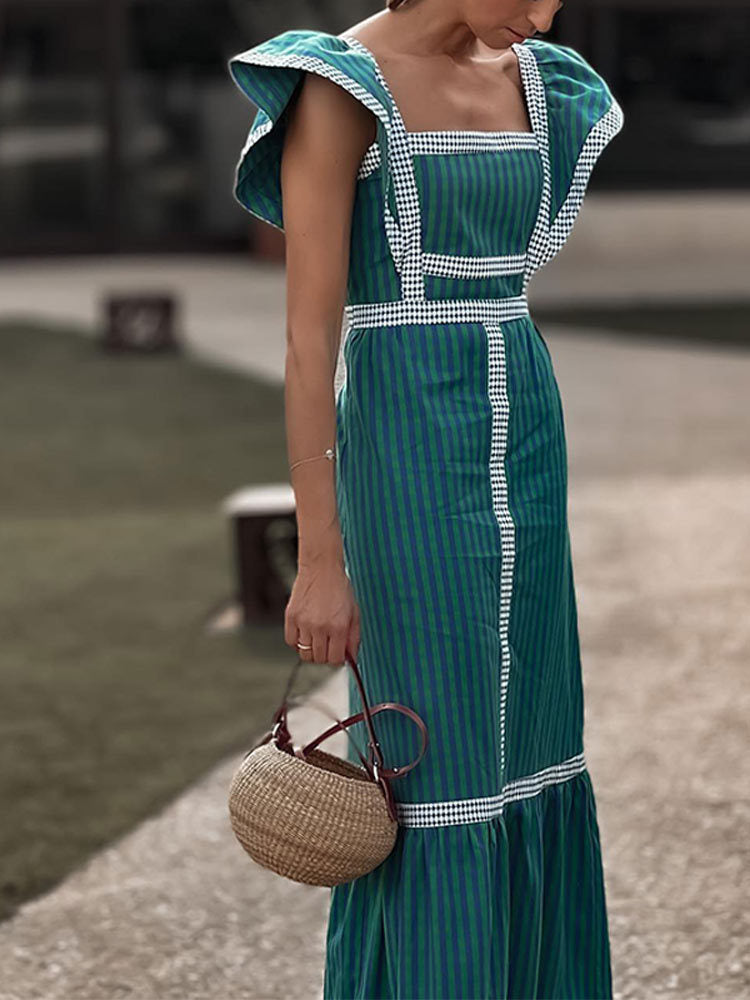 Alina® | Elegant checked dress