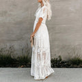 Cerise® | Maxi lace Ibiza dress