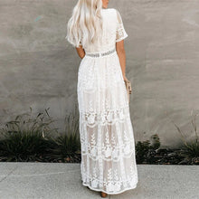 Cerise® | Maxi lace Ibiza dress