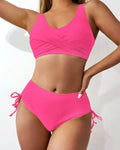 Ana® | Plain Bikini With A Sporty Twist And Drawstring