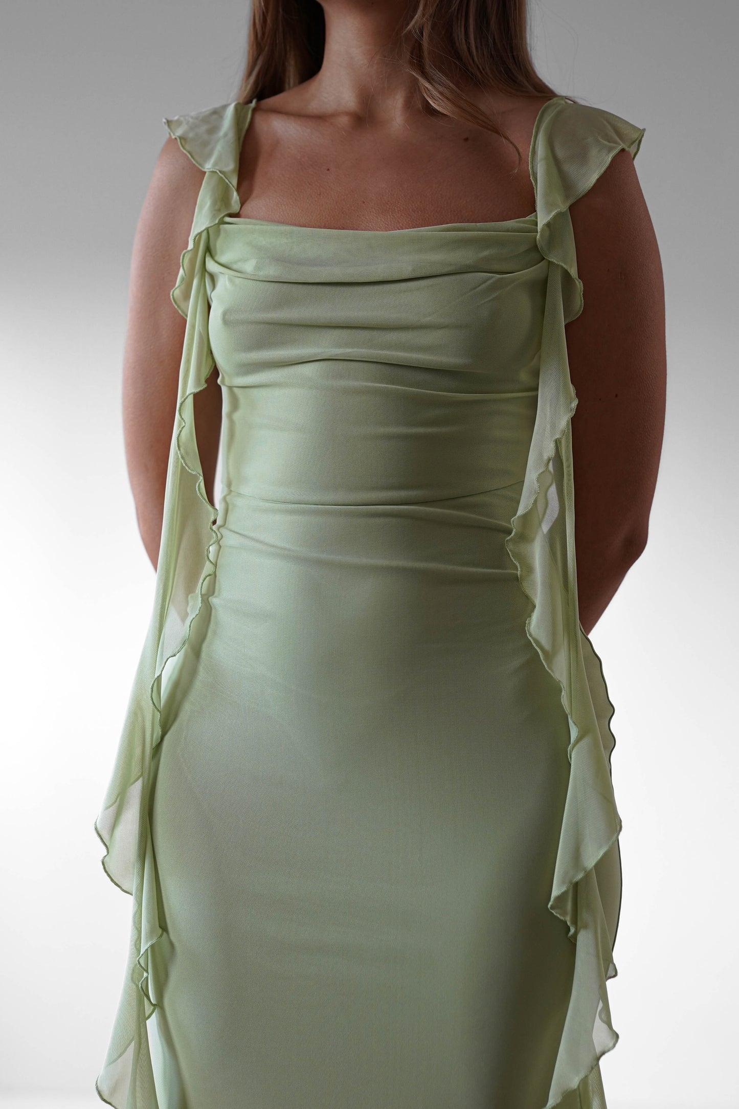 Wendy® | Sutton Ruffle Midaxi Dress