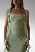 Wendy® | Sutton Ruffle Midaxi Dress