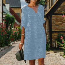 Jane® | Elegant Floral Design Dress, V-Neck, Women'S Formal Dresses