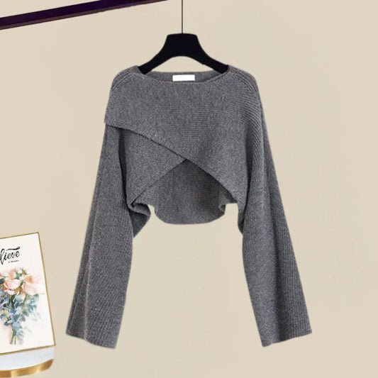 Agatha® | Dress And Sweater Set