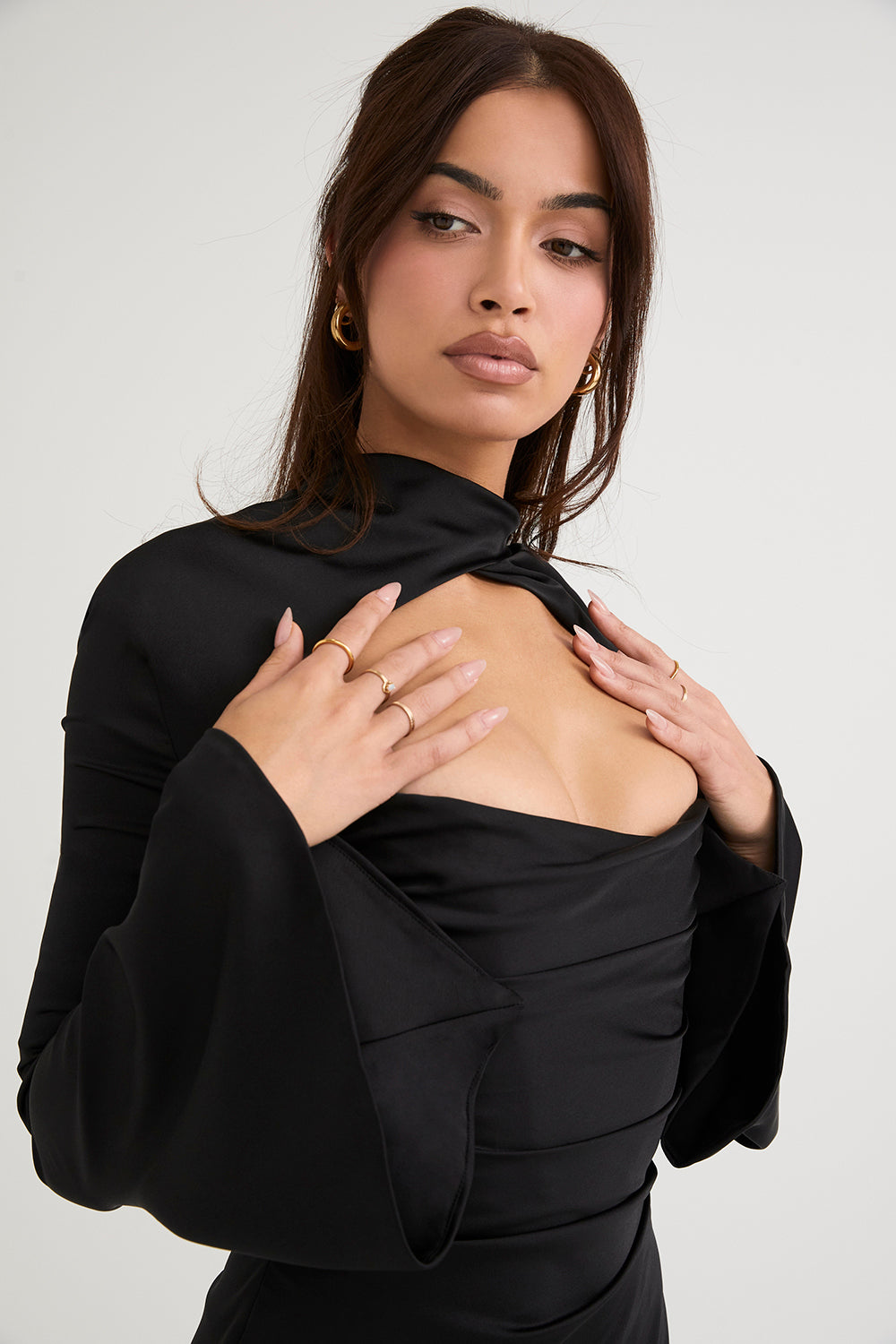Violeta® | Draped corset dress for women