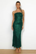 Amelia® | Strapless Midi Dress With Sequins
